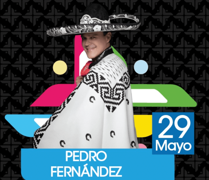 Viene Pedro Fernández con sus&nbsp;éxitos